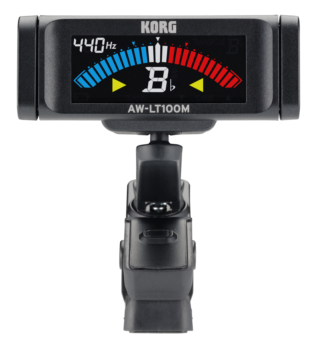Korg Stemapparaat, chromatisch, AW-LT100 M, Clip-On, zwart