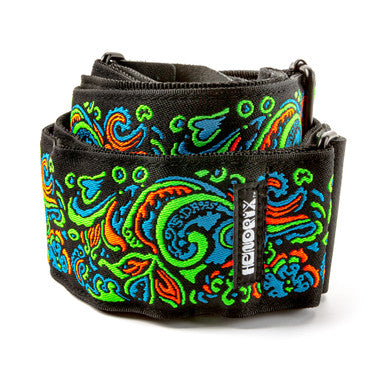 Dunlop Jimi Hendrix Blacklight Love Drops Blue Gitaarband