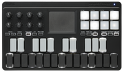 Korg USB-Controller, Bluetooth, nanoKEY Studio, 8 Pads, zwart