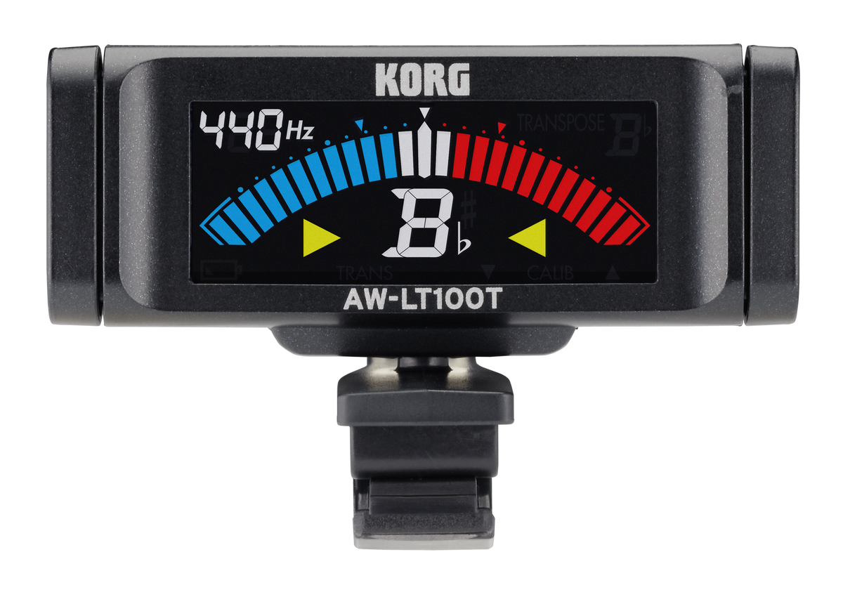 Korg Stemapparaat, chromatisch, AW-LT100 T, Clip-On, zwart