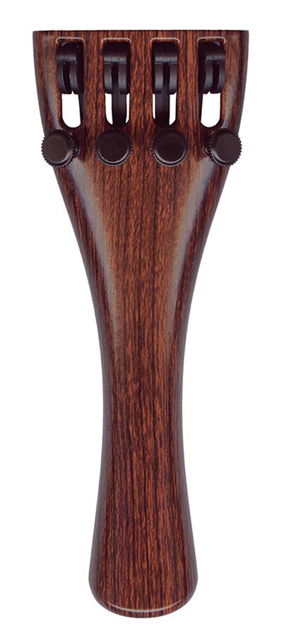 Wittner 918111-P vioolstaartstuk, 4/4, synthetisch, palissander kleur, met 4 fijnstemmers