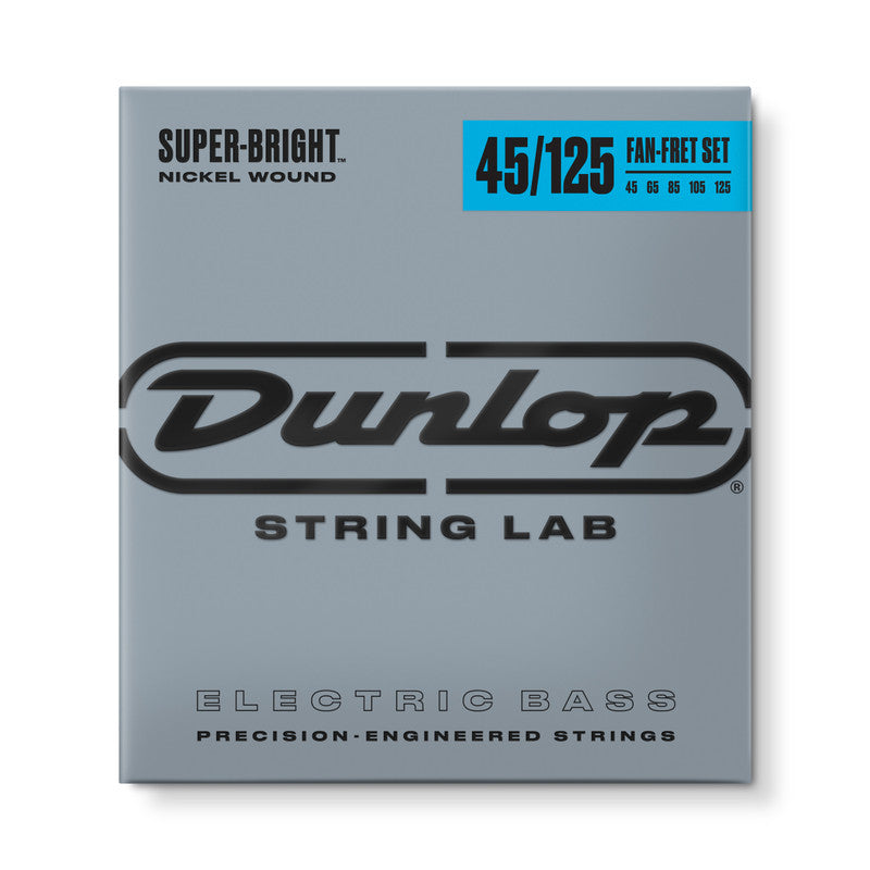 Dunlop Super Bright Nickel Wound Multi-Scale 5-String Basgitaarsnaren 45-125