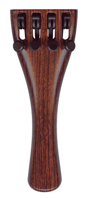Wittner 919131-P altvioolstaartstuk, 39,5-41,5 cm, synthetisch, palissander kleur, met 4 fijnstemmers