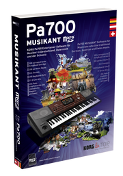 Korg Software, MUSIKANT, voor Pa700, met micro-SD Card