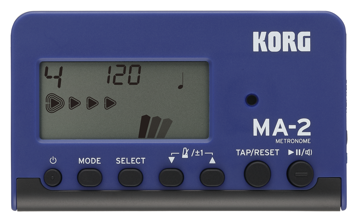 Korg Metronoom, MA-2, digitaal, blauw/zwart