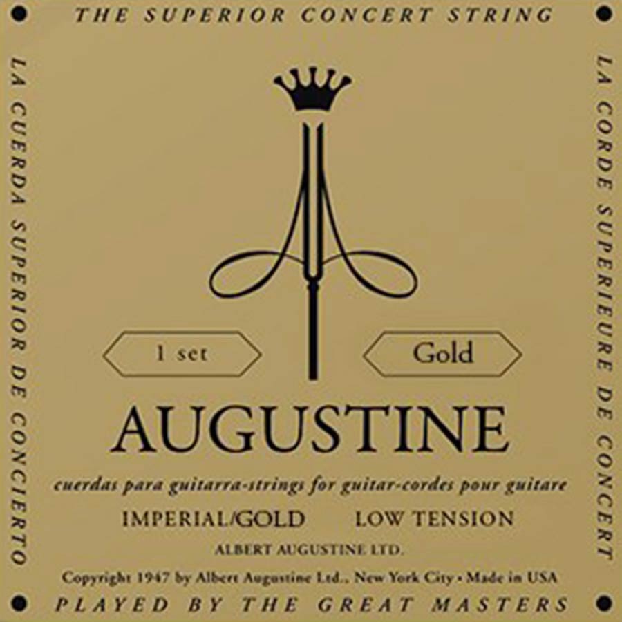 Augustine AUIMGO Imperial Gold snarenset voor klassiek gitaar