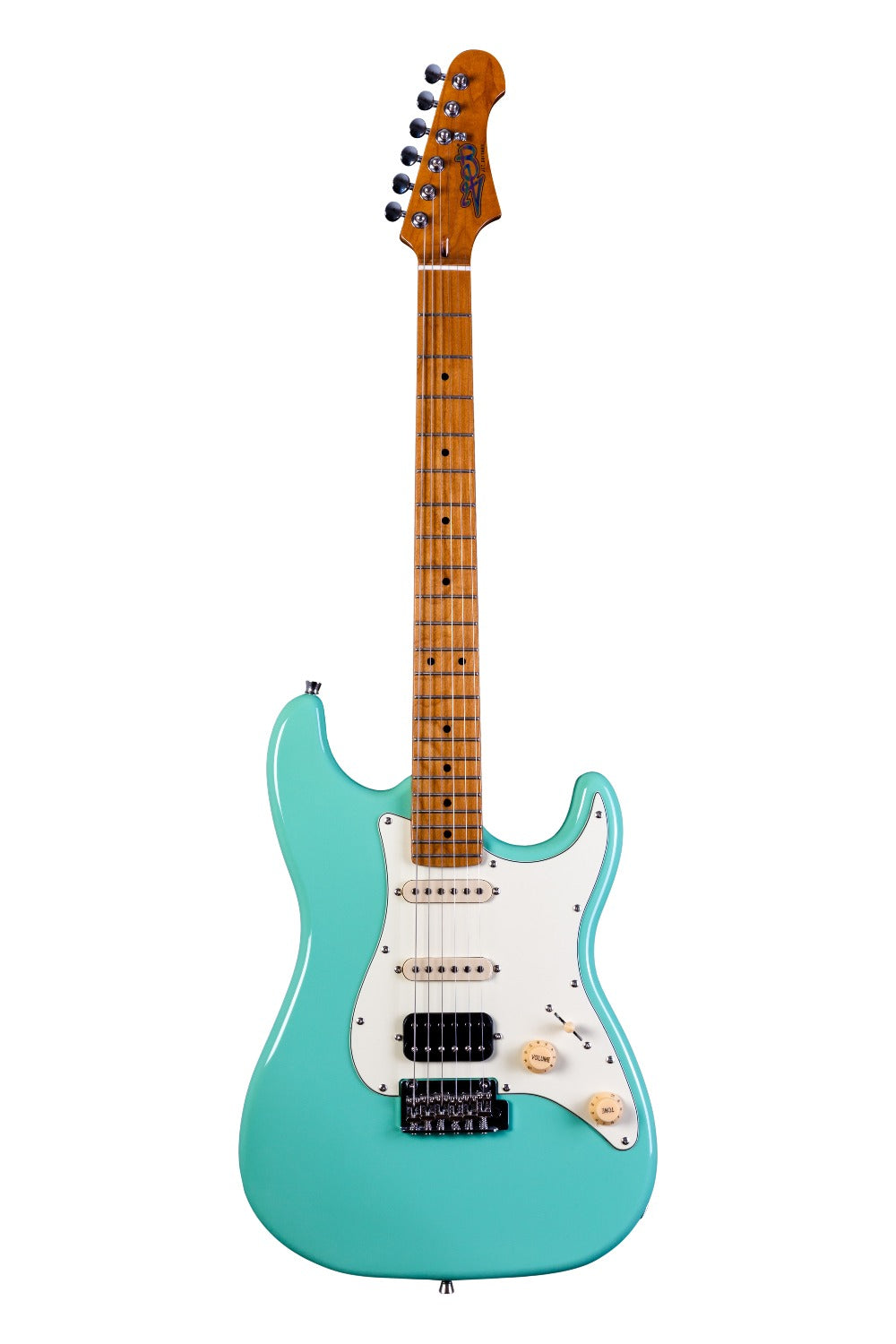 JET Guitars JS-400 SFG – elektrische gitaar – S-stijl HSS Zeewier Groen