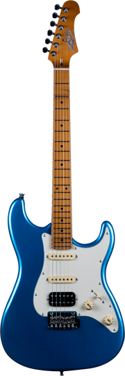JET Guitars JS-400 LPB – elektrische gitaar – S-stijl HSS Placid Blauw
