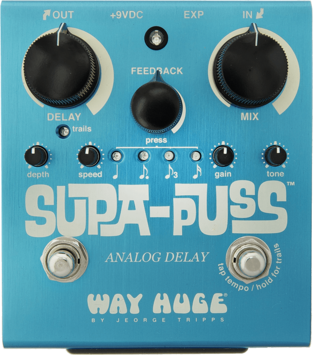 Way Huge WHE707 Supa-Puss Analog Delay – effectpedaal