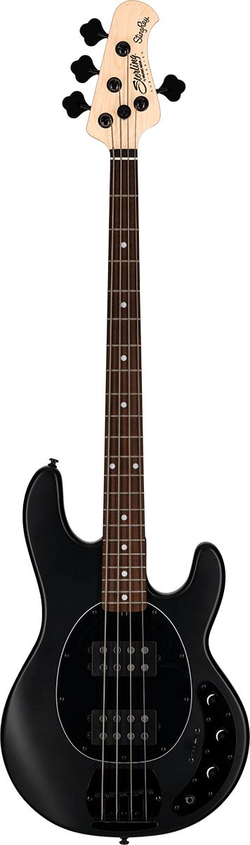Sterling by Music Man SUB StingRay RAY4HH Stealth Black – elektrische basgitaar