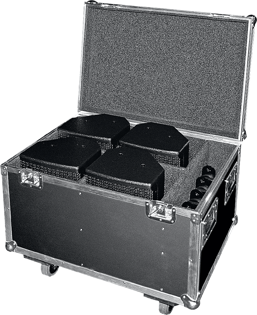 HK Audio FCASE-4CX8 – Flight-case voor 4 CX8