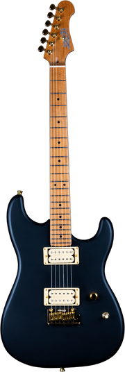 JET Guitars JS-700 MBK – elektrische gitaar – S-stijl HH mat Zwart