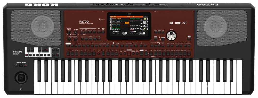 Korg Entertainer Keyboard, Pa700 Oriental, 61 toetsen
