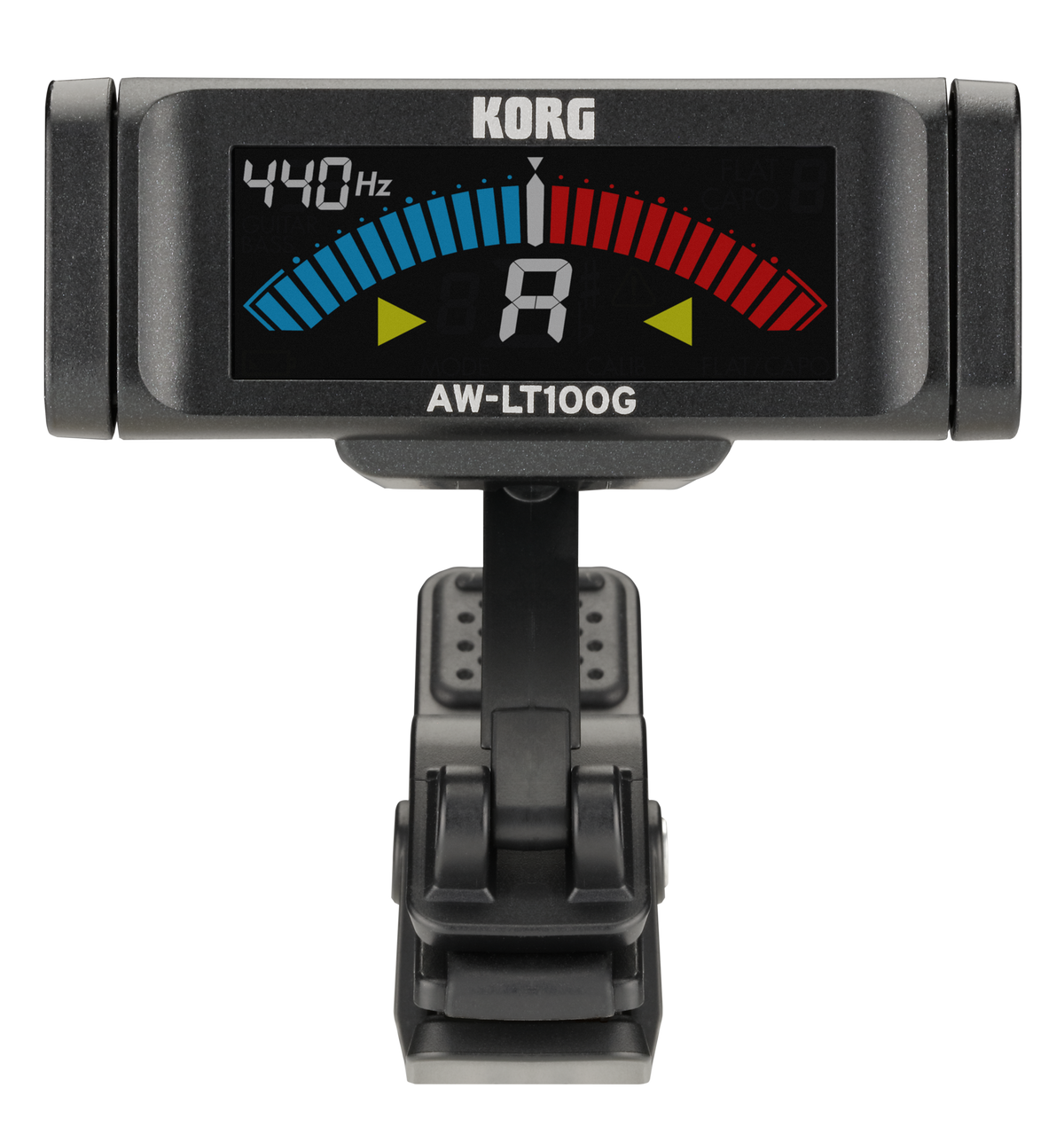 Korg Stemapparaat, chromatisch, AW-LT100 G, Clip-On, zwart