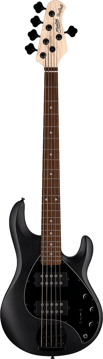 Sterling by Music Man SUB StingRay RAY5HH Stealth Black – 5-snarige basgitaar