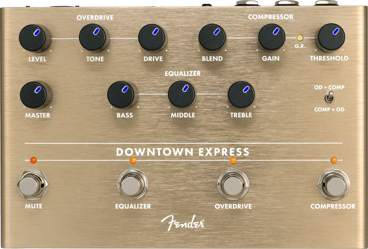 Fender 0234538000 Downtown Express Bass Multi Effect