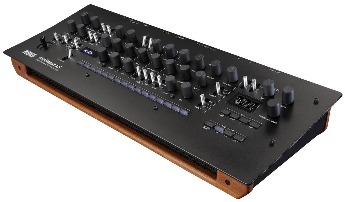 Korg Synthesizer, analoog, minilogue xd MODULE, 4-stemmig, Multi-Engine, DFX
