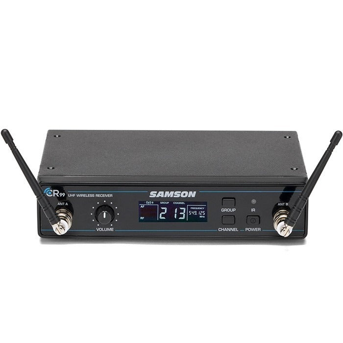 Samson concert 99 presentation (band G) – draadloos lavaliermicrofoonsysteem