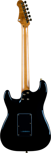 JET Guitars JS-400 BK G – elektrische gitaar – S-stijl HSS Goud hardware Zwart