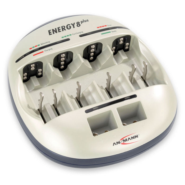 Ansmann Energy 8 Plus – batterijlader