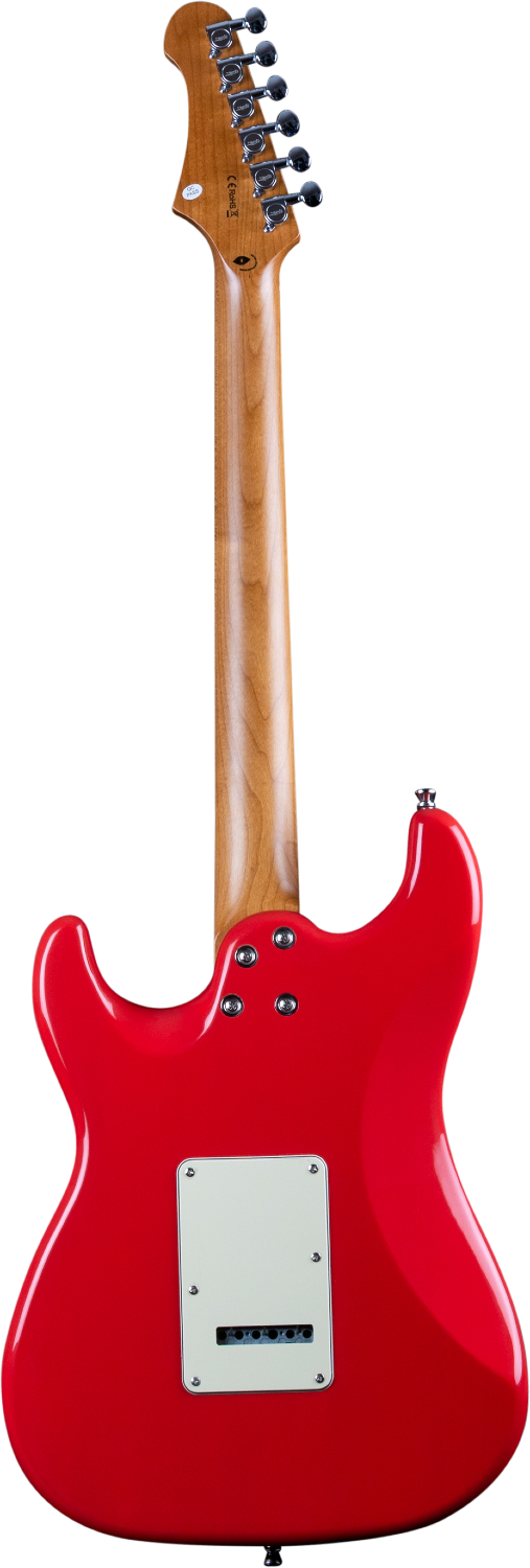 JET Guitars JS-400 CRD – elektrische gitaar – S-stijl HSS Koraalrood