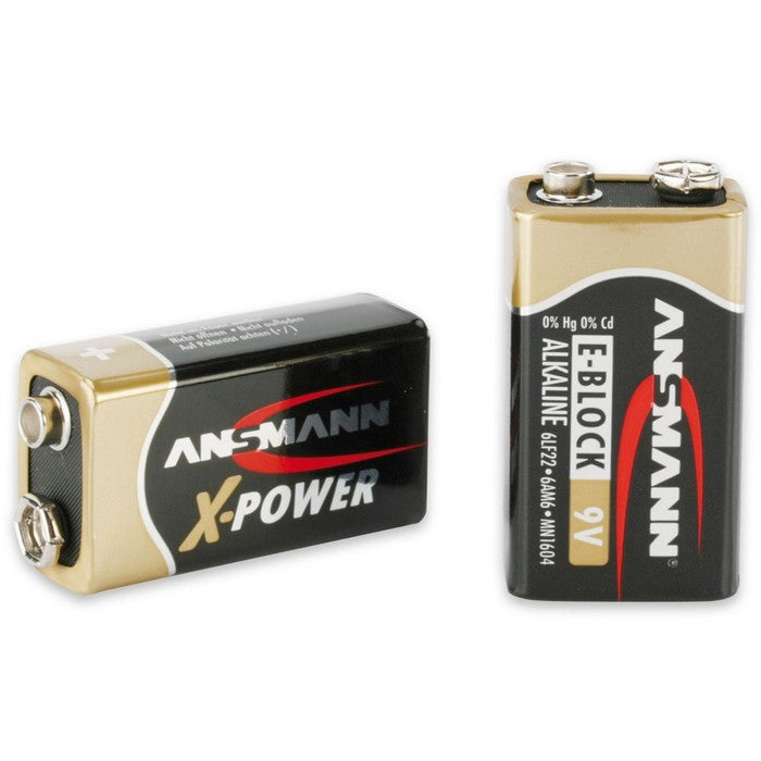 Ansmann Alkaline X-Power 9V-Block 10-pcs – batterij