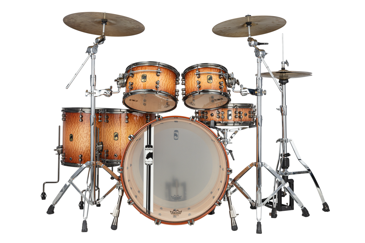 Mapex BLACK PANTHER DESIGN LAB Ketelset, Stage+, Versatus, Peach BurlBurst #PW – BPDLNV628XPW