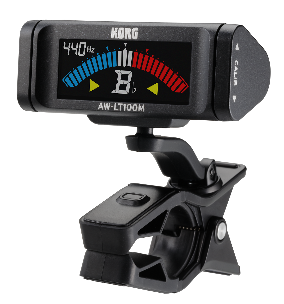 Korg Stemapparaat, chromatisch, AW-LT100 M, Clip-On, zwart