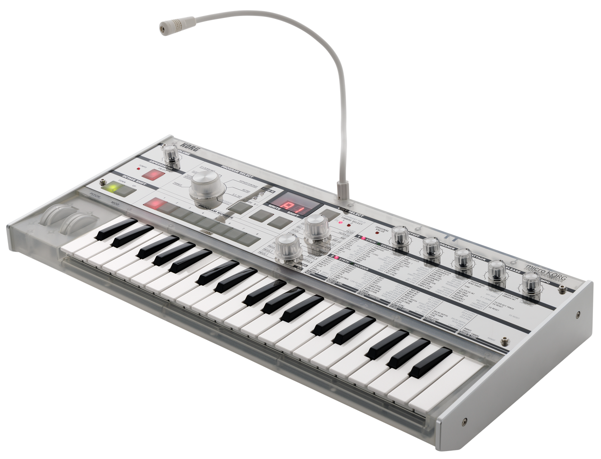 Korg Synthesizer, digital, microKORG, Vocoder, 37 Tasten, Crystal