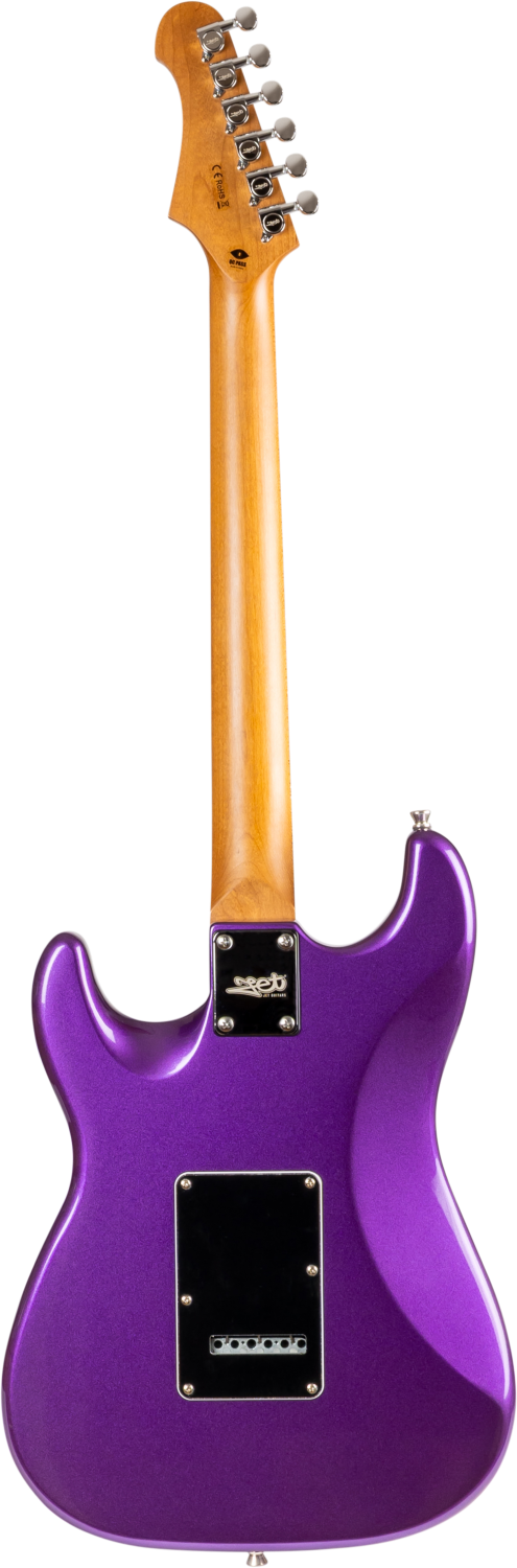 JET Guitars JS-300 PLM R – elektrische gitaar – S-stijl SSS Pruim, Rozenhout. Vingerbord