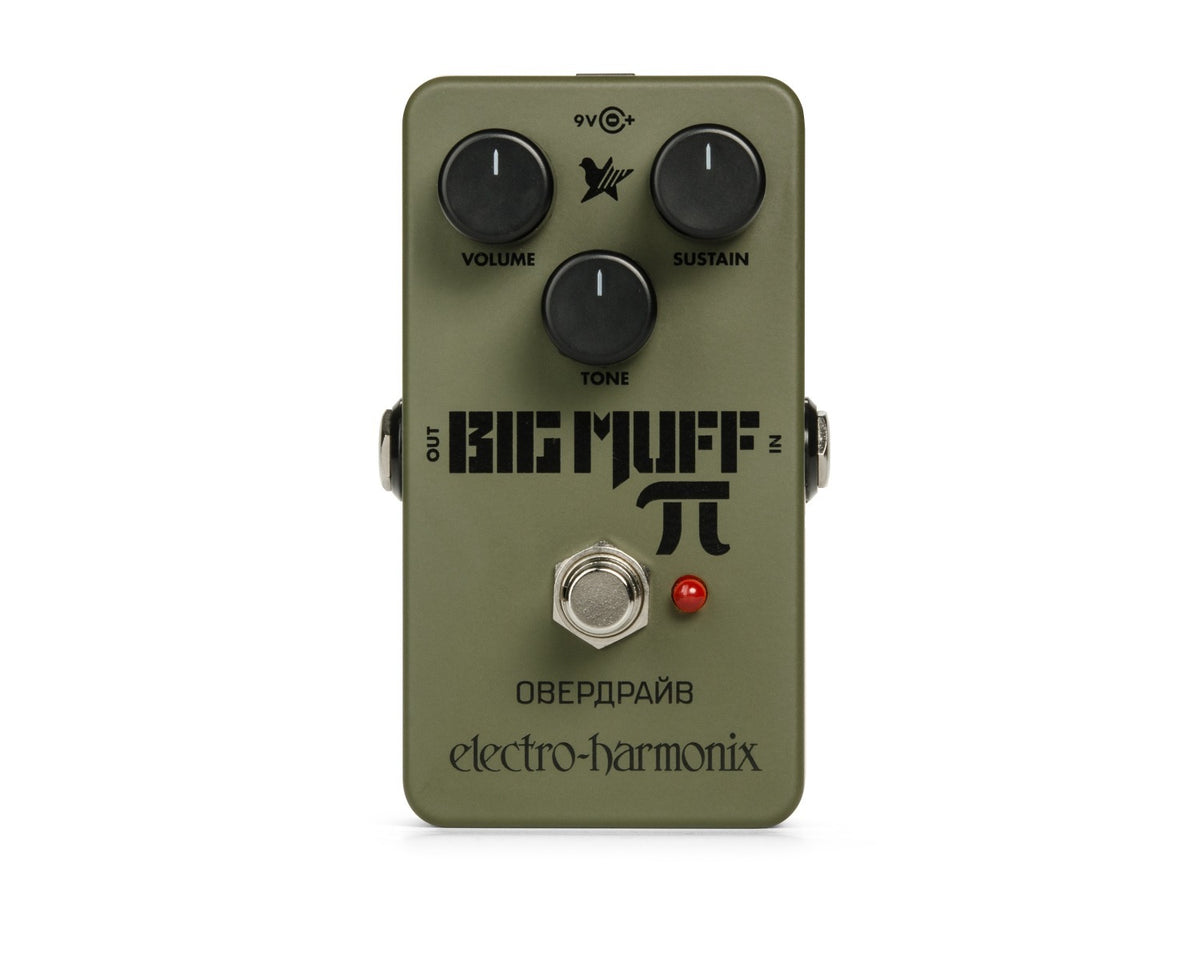 Electro-Harmonix GREEN RUSSIAN BIG MUFF PI – effectpedaal