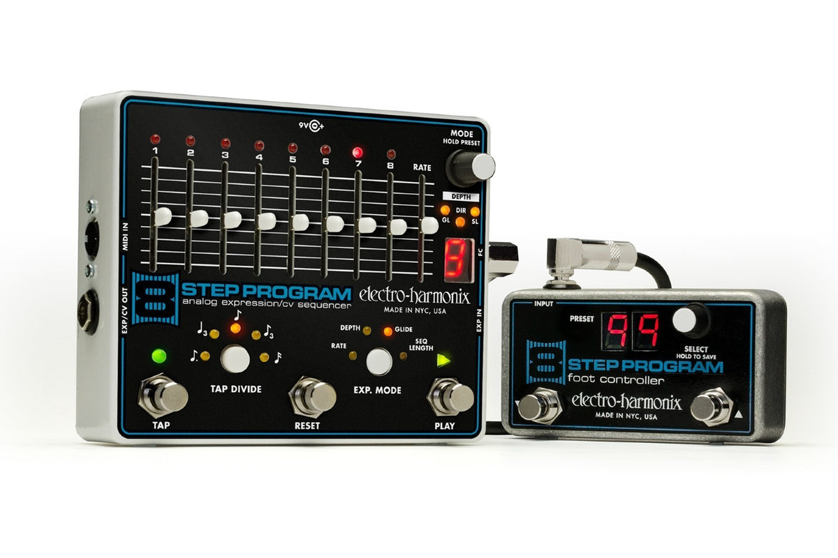 Electro-Harmonix 8-STEP PROGRAM – expressiepedaal