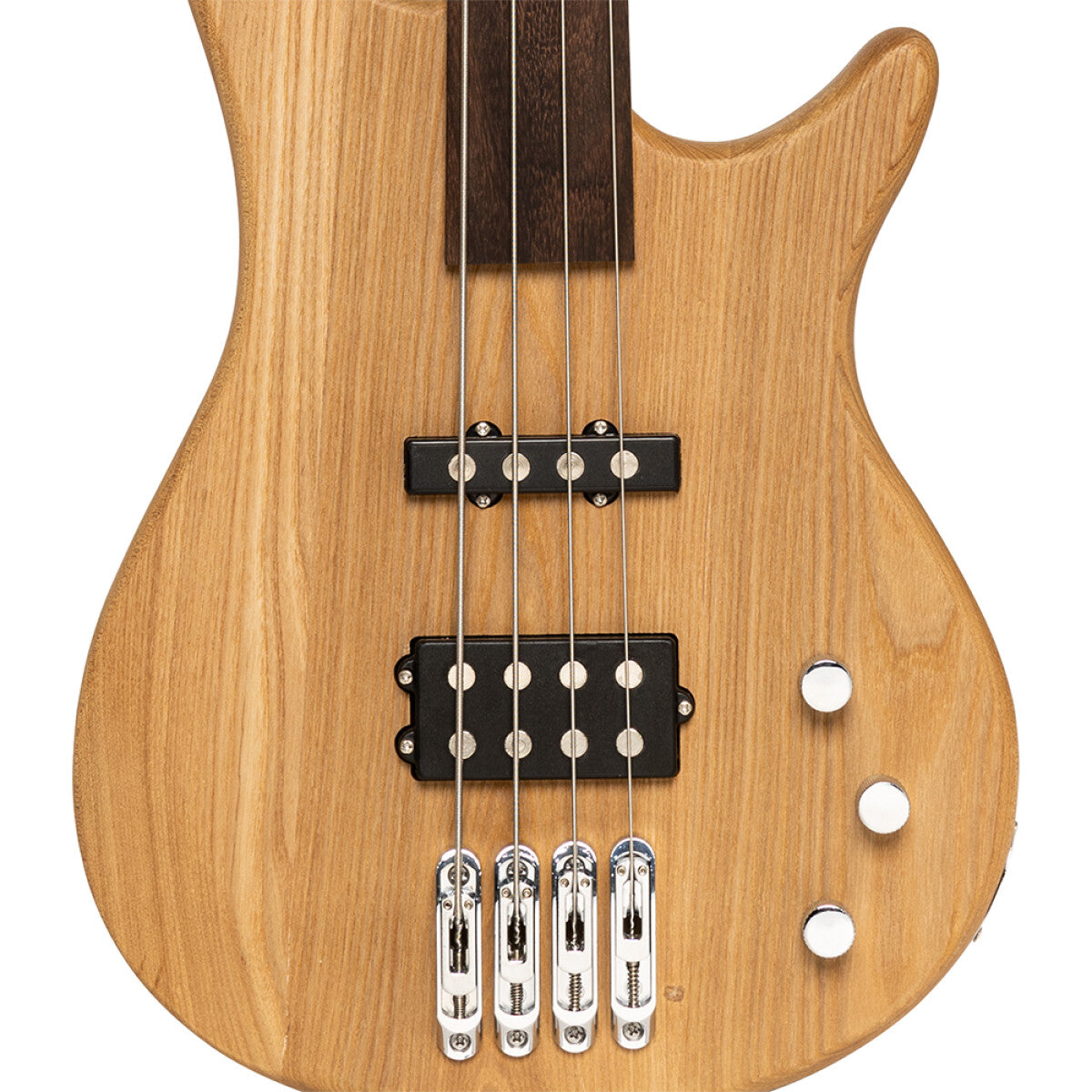 Stagg SBF-40 NAT FL elektrische basgitaar Naturel   Finish: Openporig