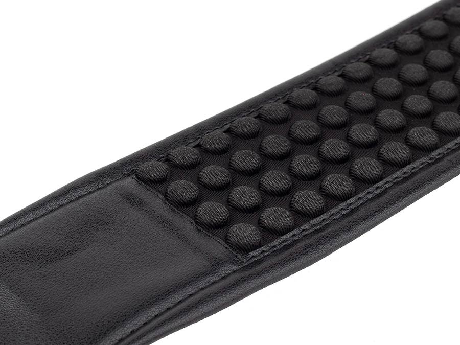 Gaucho GST-810-DBR Ergoline Series Gitaarband met comfortabele voering van Italiaans leer, donkerbruin