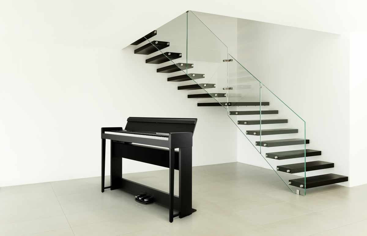 Korg Digitale Piano, Concert, C1 Air, Bluetooth, 3 pedalen, 2x25 W, zwart