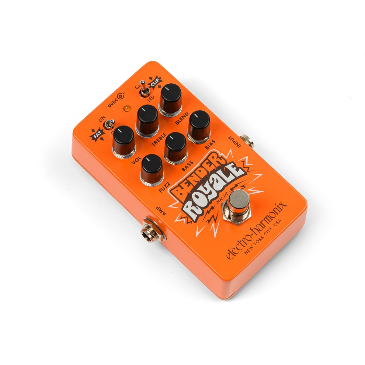 Electro-Harmonix BENDER ROYALE ORANGE – fuzzpedaal