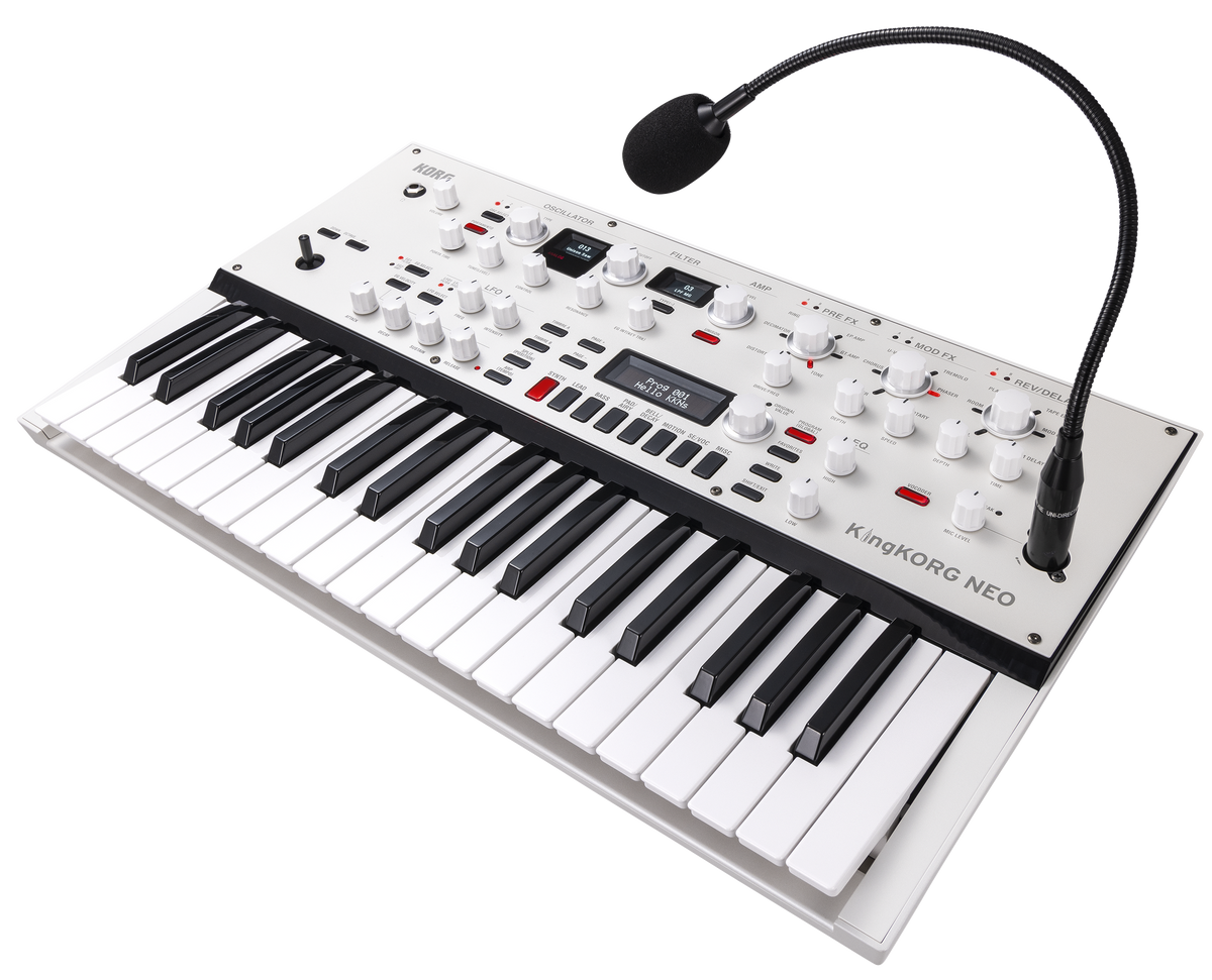 Korg Synthesizer, digitaal, KingKORG NEO, virtueel-analoog, 37 toetsen, Vocoder