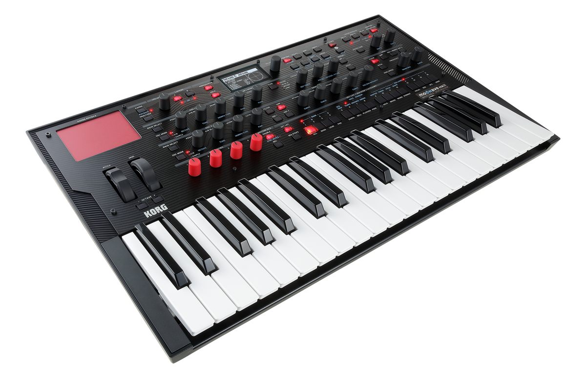 Korg synthesizer, digitaal, modwave mk II, Wavetable, 37 toetsen, 60 stemmen