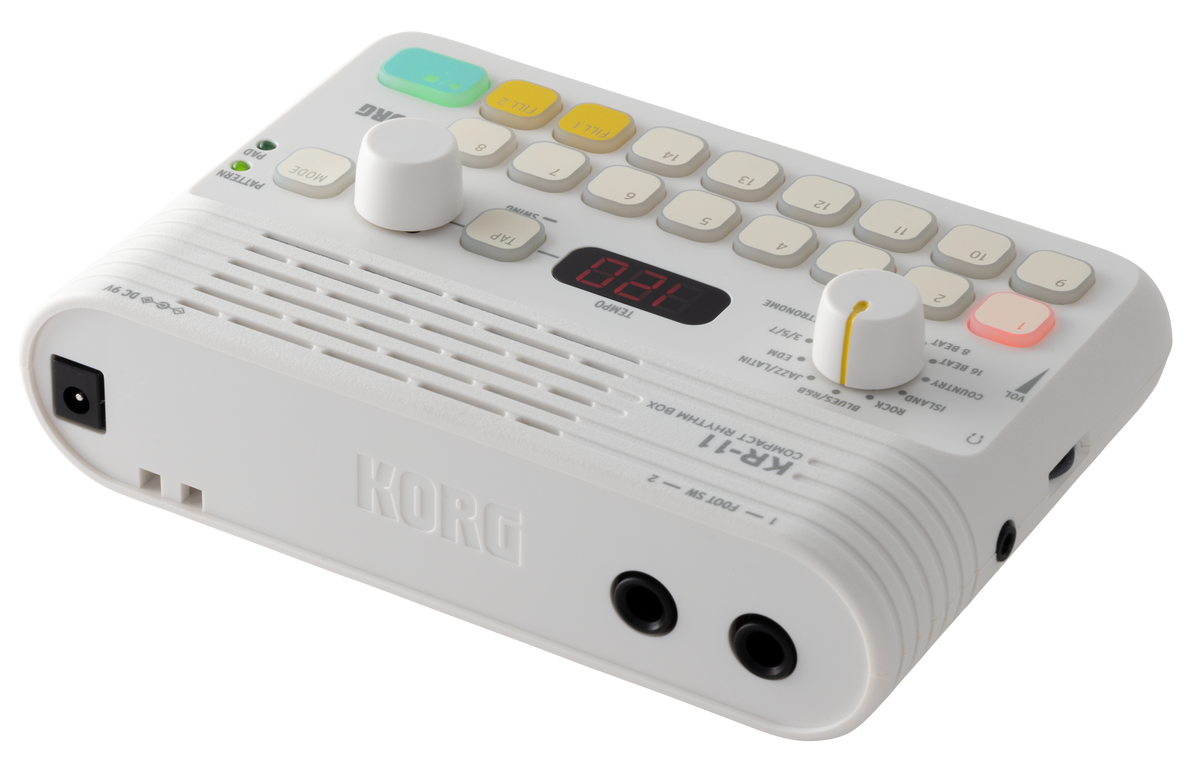 Korg Digitale Drum, KR-11, 11 Genres, 126 Ritmes, User Pattern