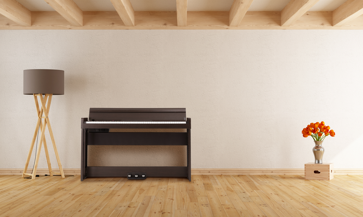 Korg Digitale Piano, Concert, C1 Air, Bluetooth, 3 pedalen, 2x25 W, bruin
