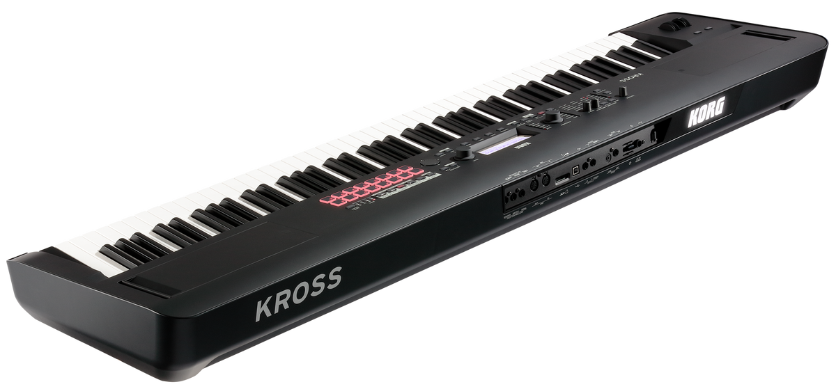 Korg Synthesizer, digitaal, KROSS2-88, 88 toetsen, matzwart