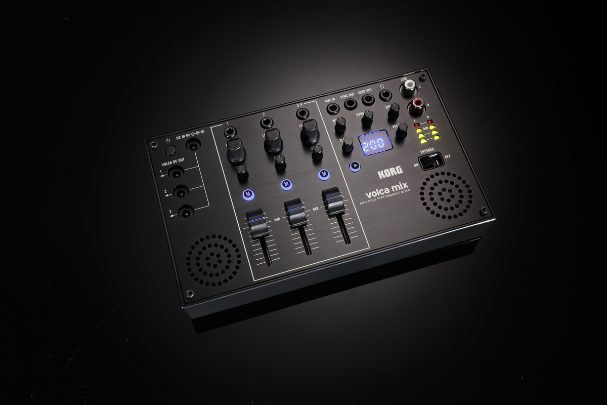 Korg Mixer, volca mix, 4 kanalen, met effecten, voor volca Serie
