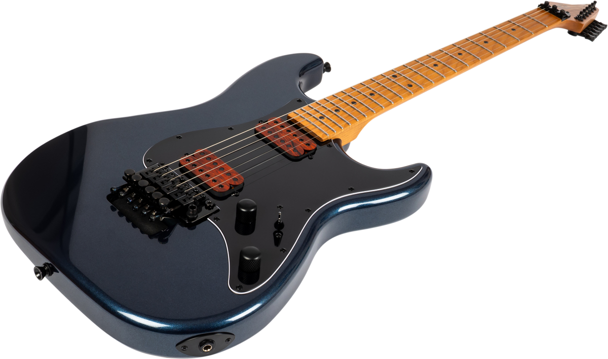 JET Guitars JS-800 DBW HH – elektrische gitaar – S-stijl HH Diep blauw