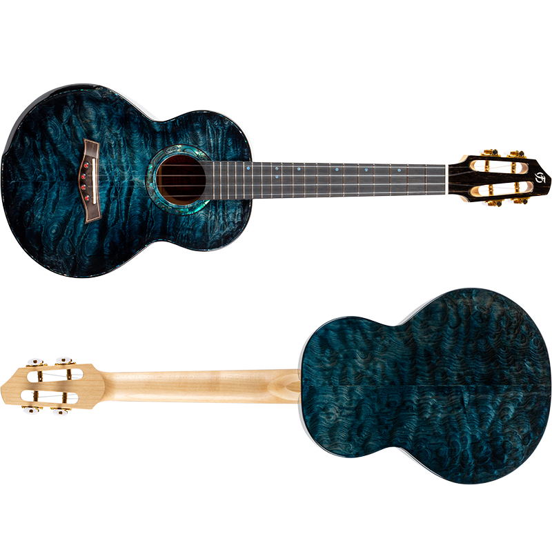 Flight A10QM Aqua Blue – tenorukelele