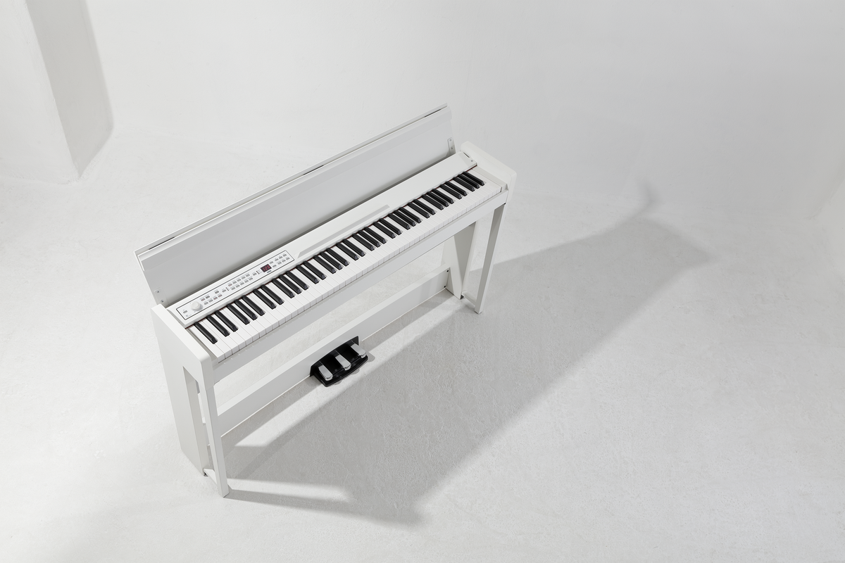 Korg Digitale Piano, Concert, C1 Air, Bluetooth, 3 pedalen, 2x25 W, wit