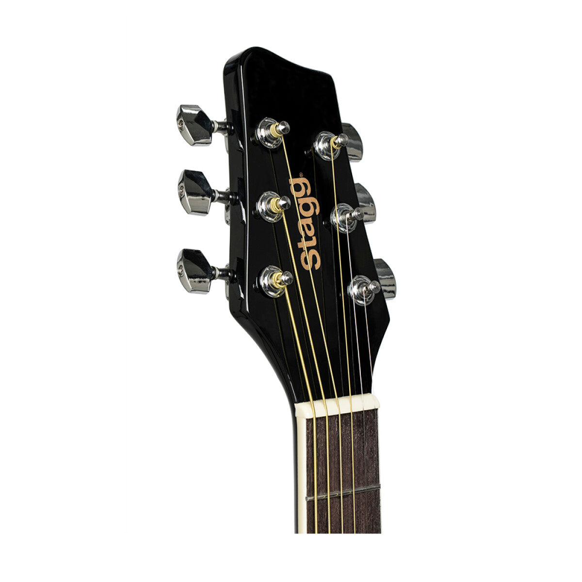 Stagg SA20D BLK westerngitaar Zwart