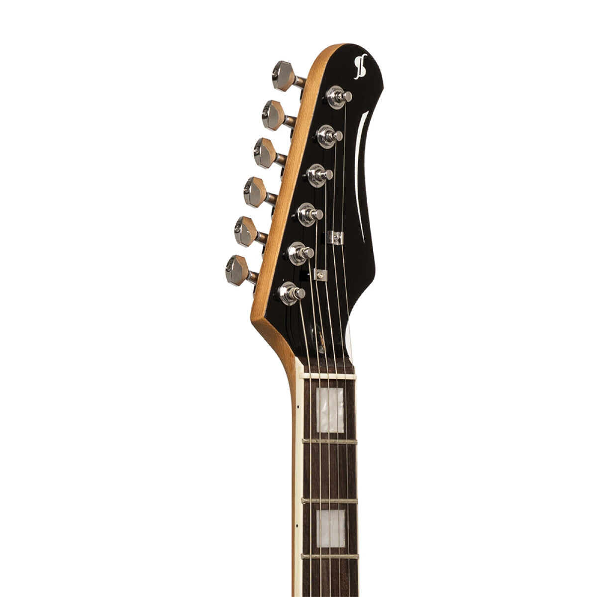 Stagg SES-60 WHB S-style elektrische gitaar White Blonde