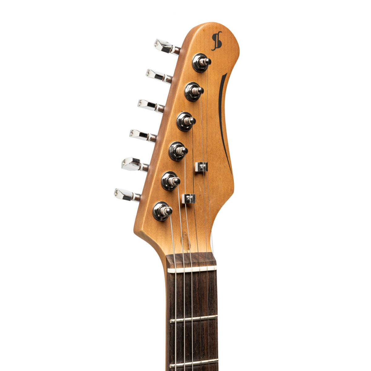 Stagg SET-STD BLK T-style elektrische gitaar Zwart