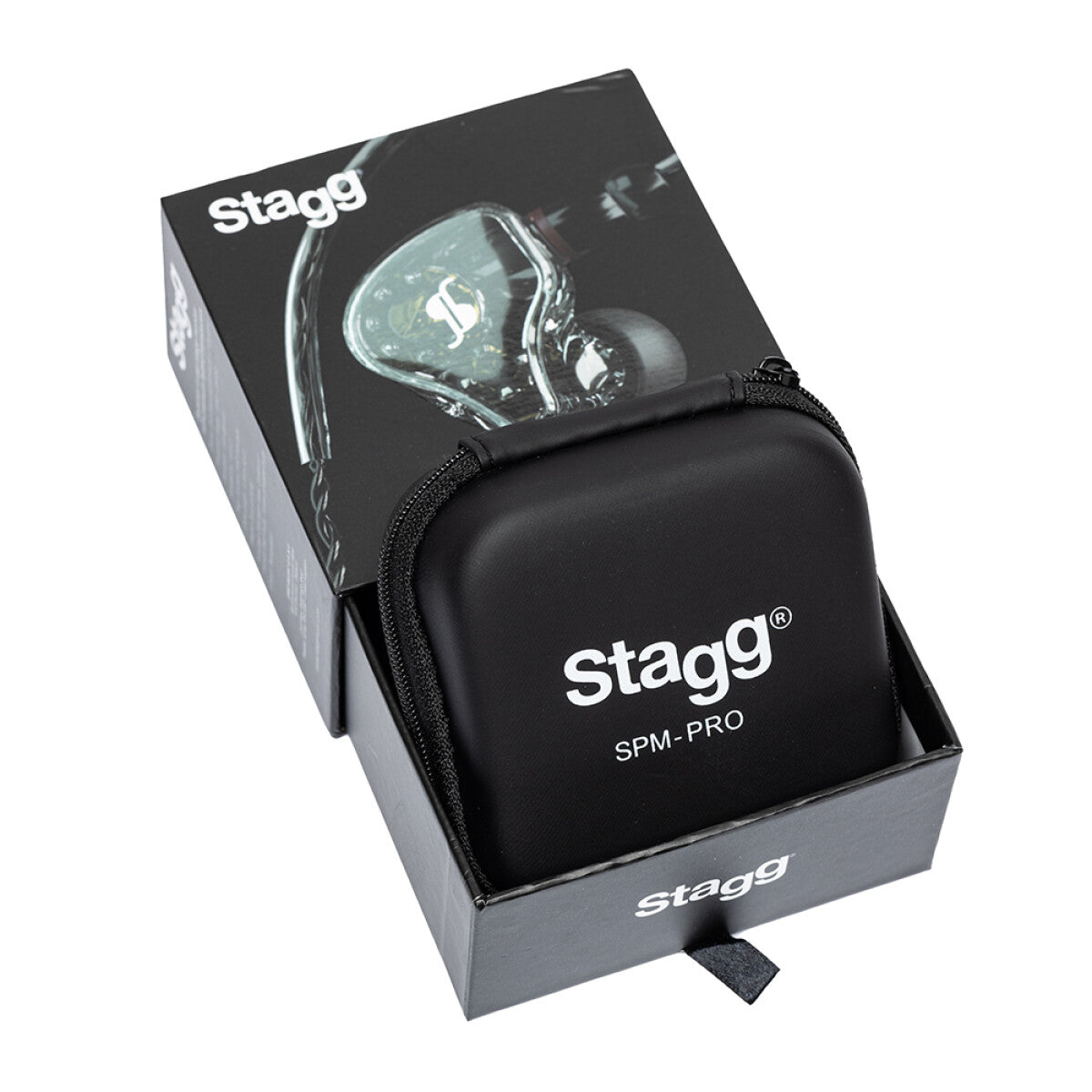 Stagg SPM-PRO TR 3-driver in-ear monitors transparant