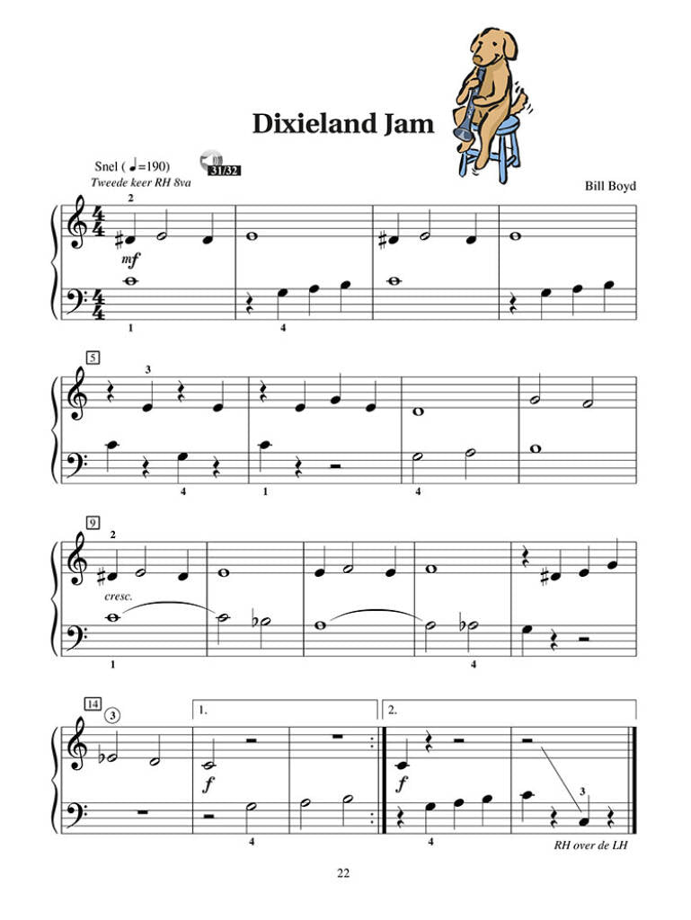 Hal Leonard Pianomethode Lesboek 3